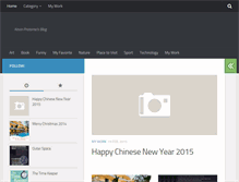 Tablet Screenshot of kevinpratama.com